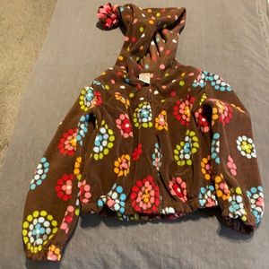 Girls Gymboree fleece hoodie